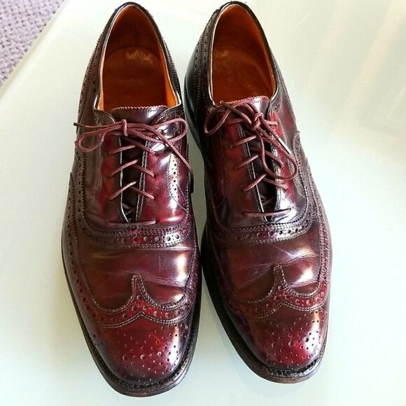 🎉 "Host Pick!"🎉Johnston&Murphy wingtip dress shoes. B14 - Picture 1 of 5